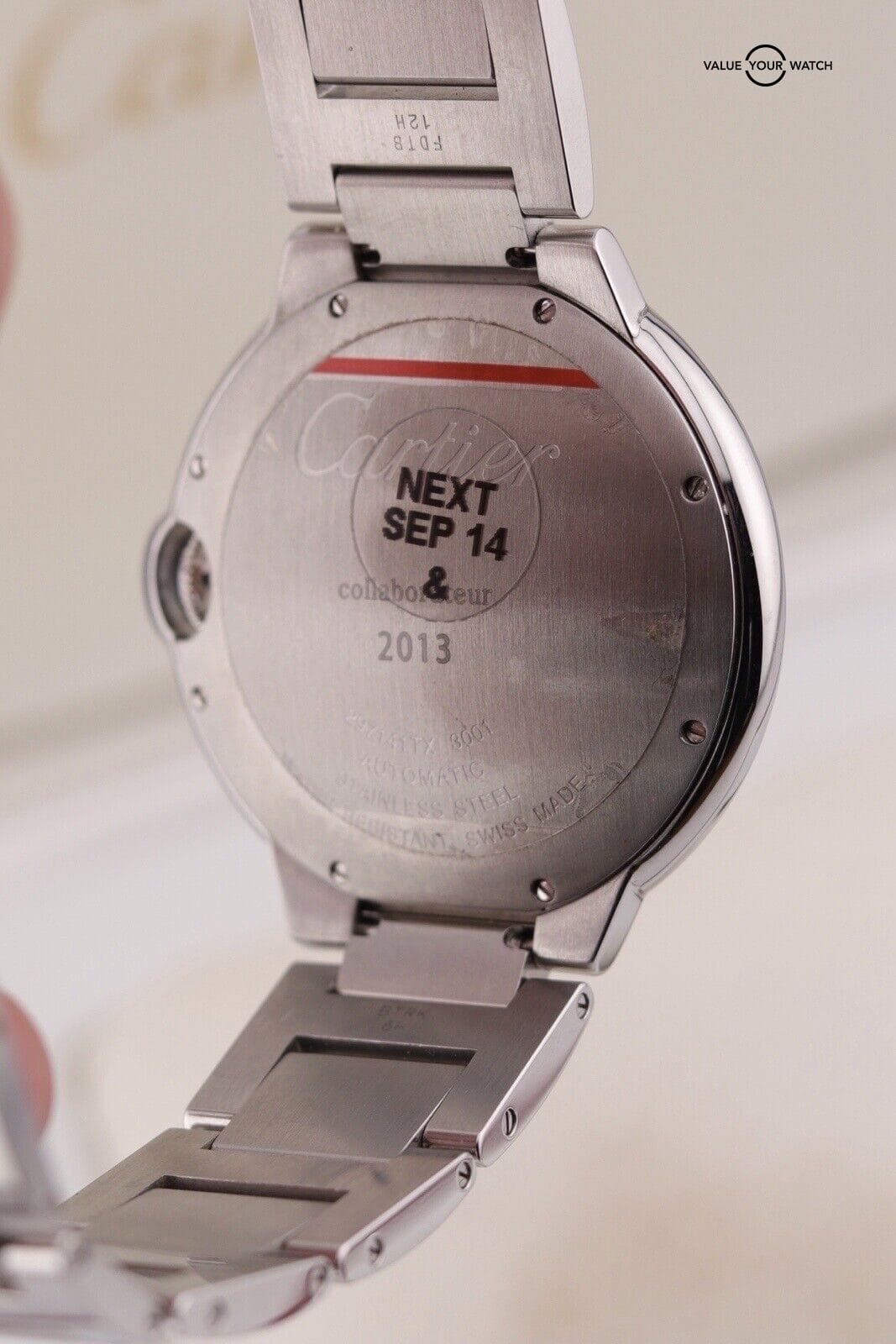 Cartier Ballon Bleu LM 42mm W6920094 LC Logo Collaborateur Edition Box and Paper - Image 7