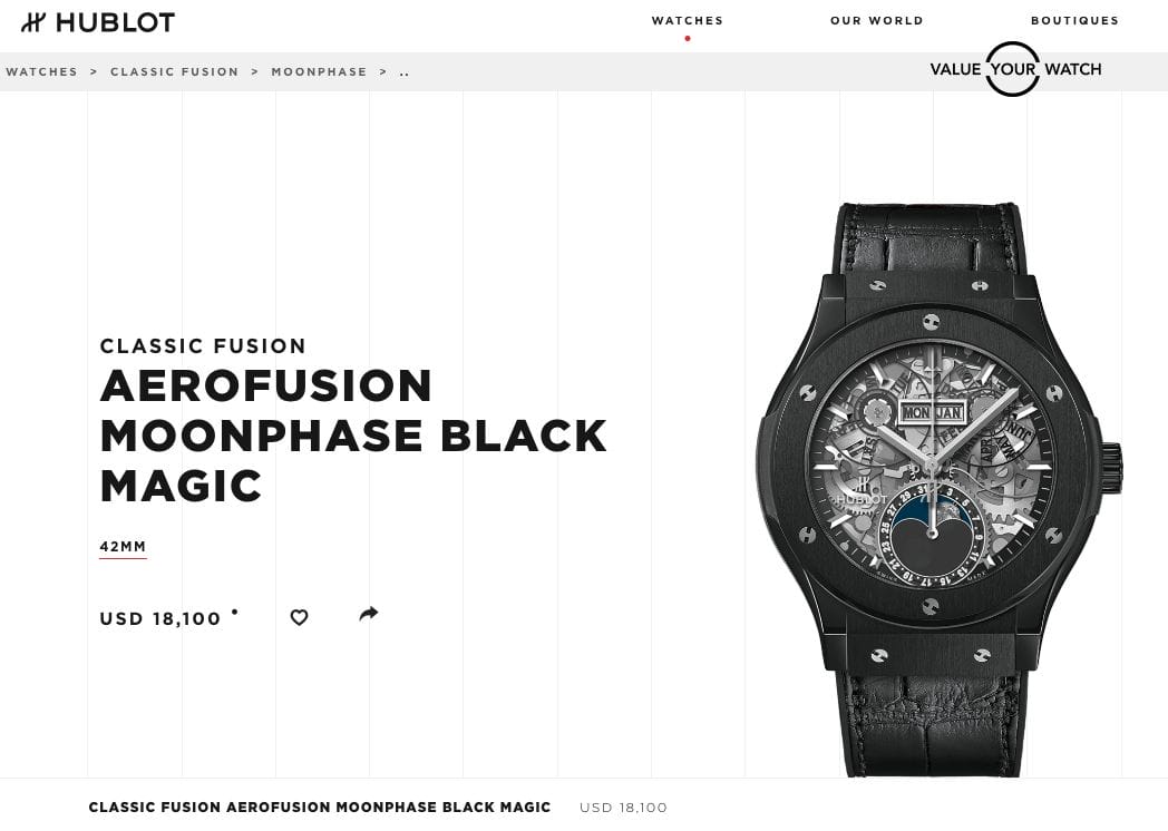 Unworn Hublot 42mm Aerofusion Moonphase Ceramic Full Set - Warranty till 2026 - Image 3