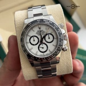 2023+ Panda Rolex Cosmograph Daytona Ceramic White Dial New Reference 126500LN