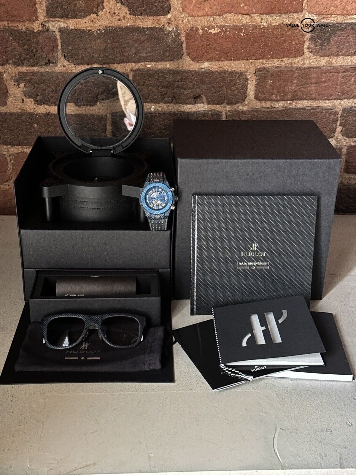 Hublot Big Bang Unico Italia Independent 45mm 411.YL.5190.NR.ITI15 Carbon Fiber - Image 8