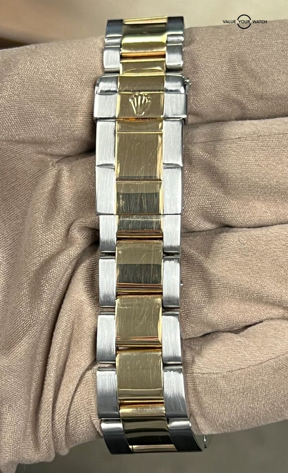 Rolex Yacht-Master 40mm 18K Yellow Gold Stainless Steel Blue Dial 16623! - Image 7