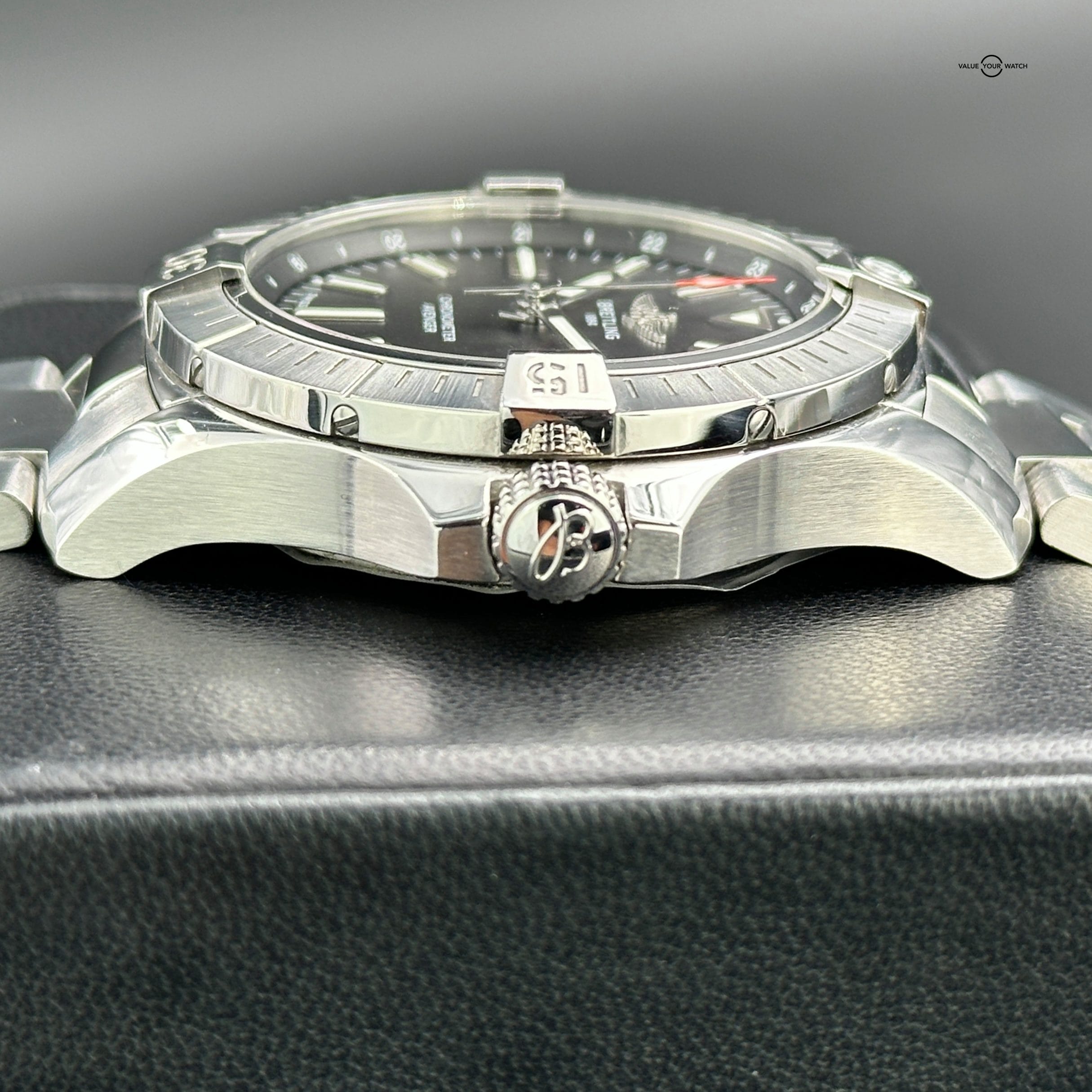 Breitling Avenger Automatic 43mm Black Dial Stainless Box Papers Card A17318 - Image 11