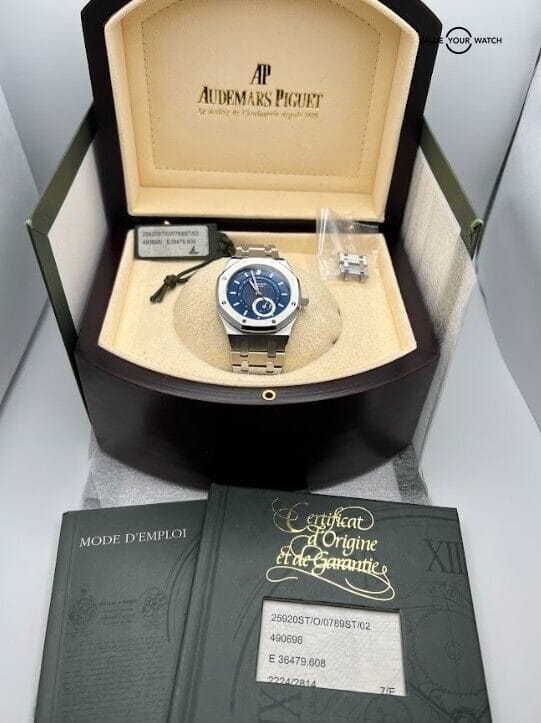 Audemars Piguet Royal Oak Annual Calendar 25920ST 36mm Watch. Full Set - Image 9