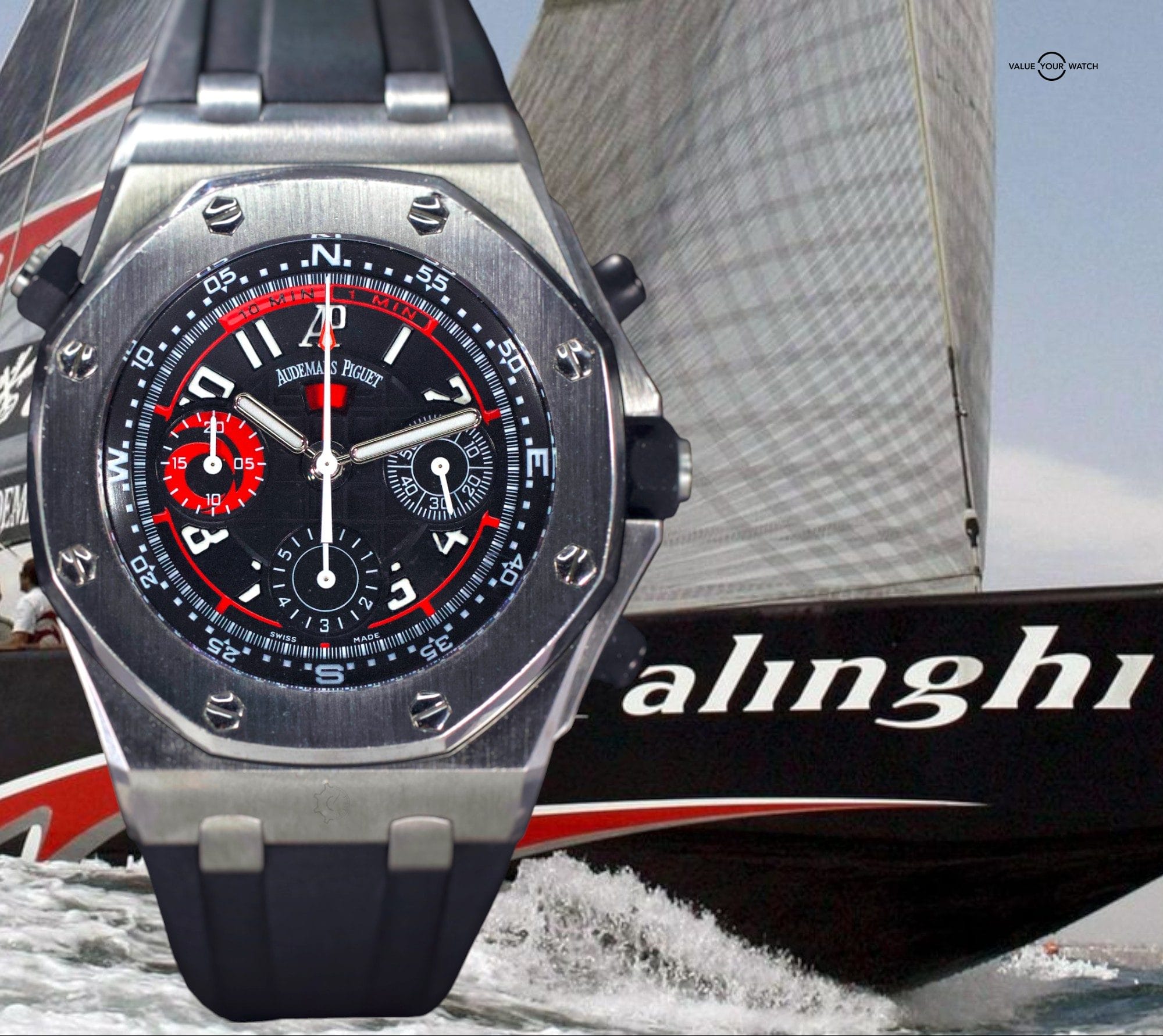 Audemars Piguet Royal Oak Offshore Alinghi Polaris Limited Edition 1/2000 - 26040ST.OO.D002CA.01 - Image 2