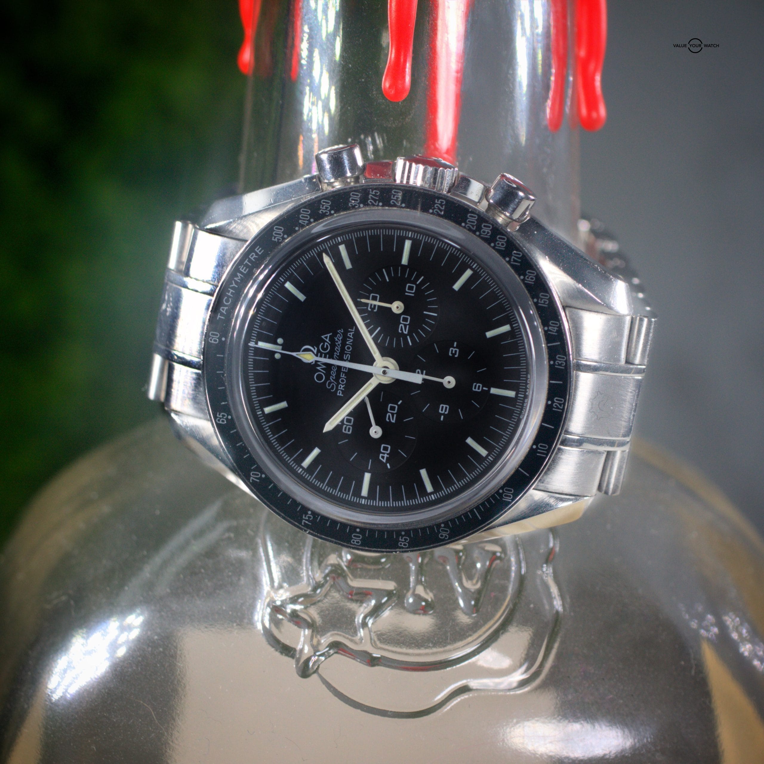 Omega Speedmaster Pro "Sapphire Sandwich" Moonwatch 42mm Chronograph Steel Box & Papers - Image 2