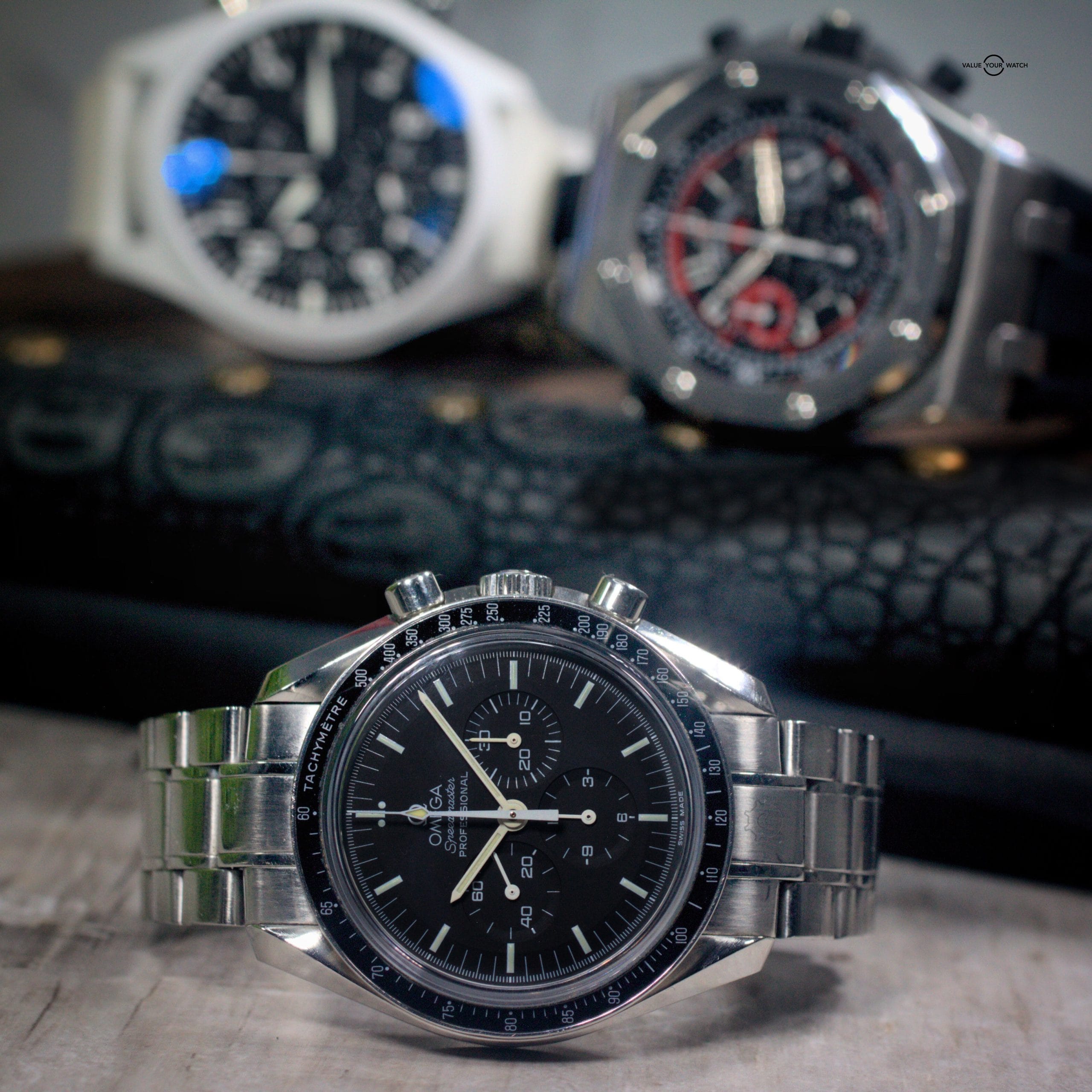 Omega Speedmaster Pro "Sapphire Sandwich" Moonwatch 42mm Chronograph Steel Box & Papers - Image 8