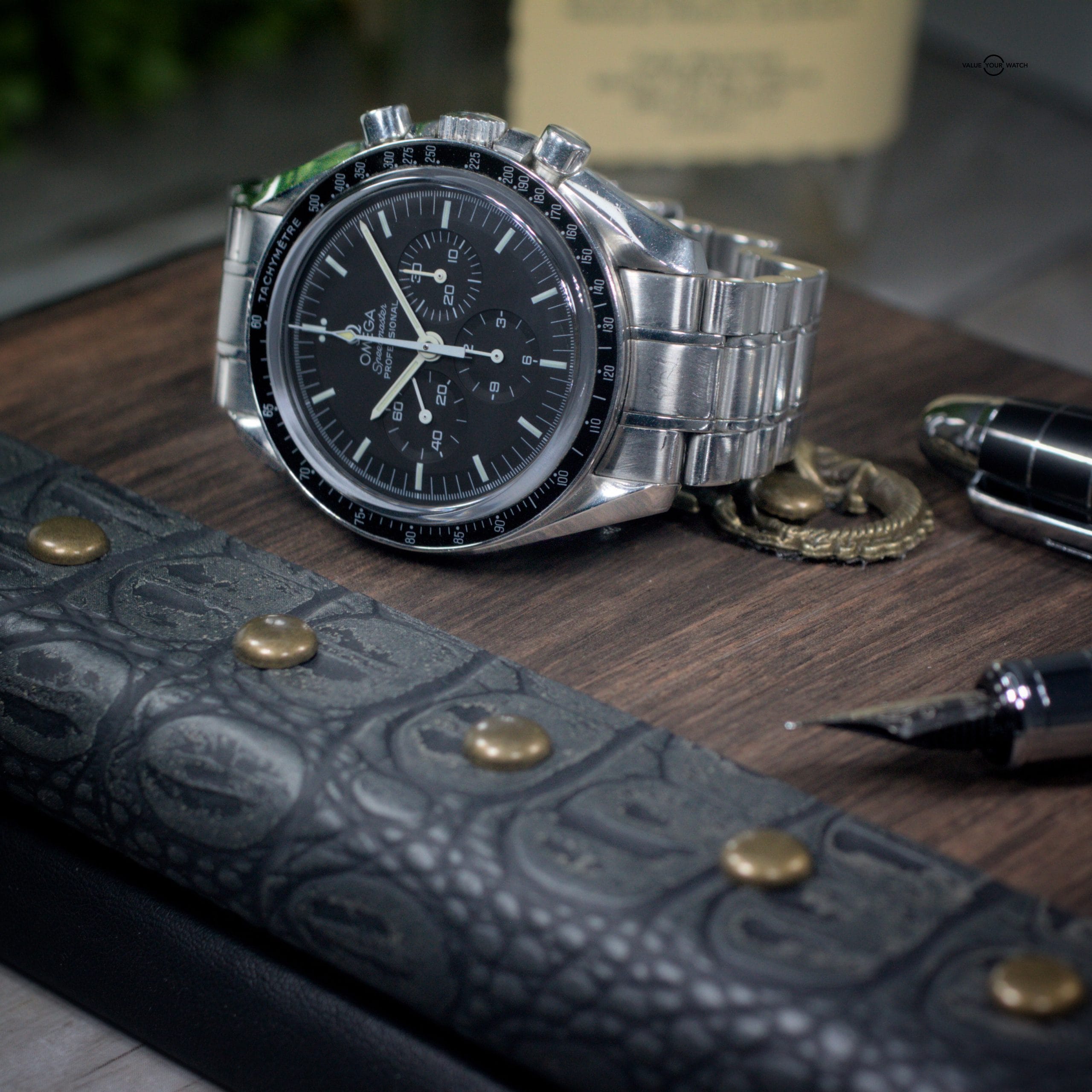 Omega Speedmaster Pro "Sapphire Sandwich" Moonwatch 42mm Chronograph Steel Box & Papers - Image 7