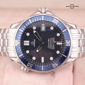 OMEGA Seamaster 300m- 2531.80 - James Bond Era - Blue - Box And Papers - 1999