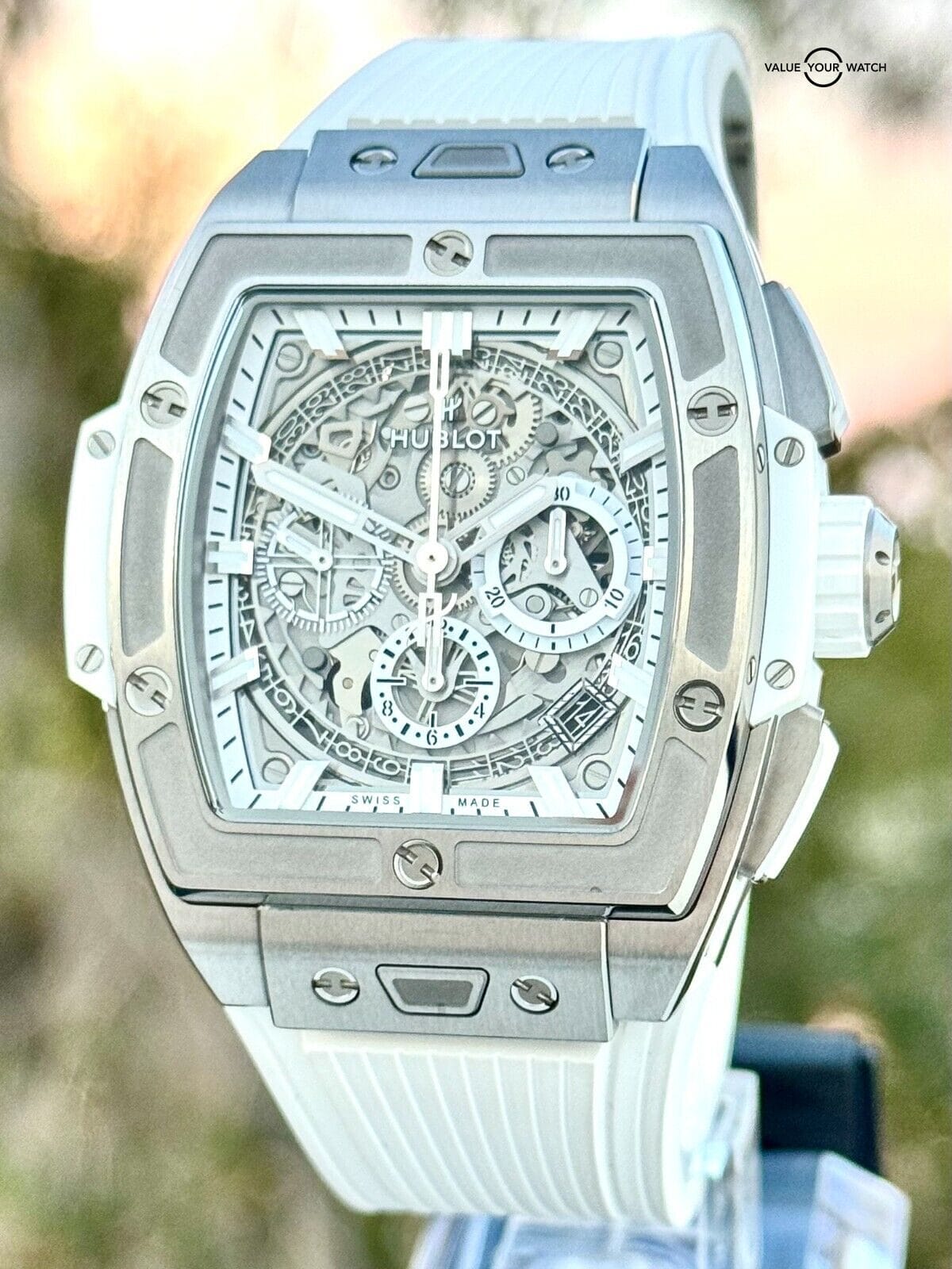 Hublot 42mm Spirit of Big Bang White Theme - Pristine Full Set Under Warranty