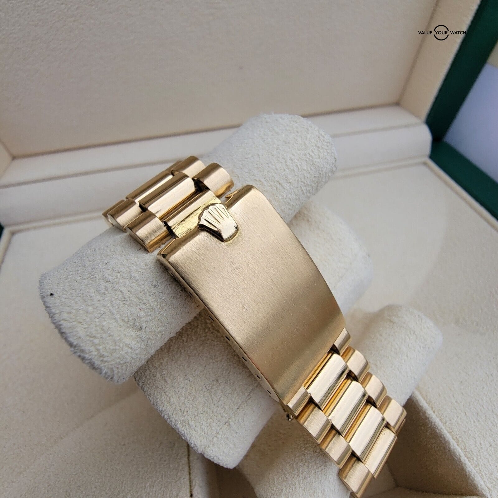 Rolex Day-Date 1803 Gold President With Blue Dial! Vintage 1970 - Image 3