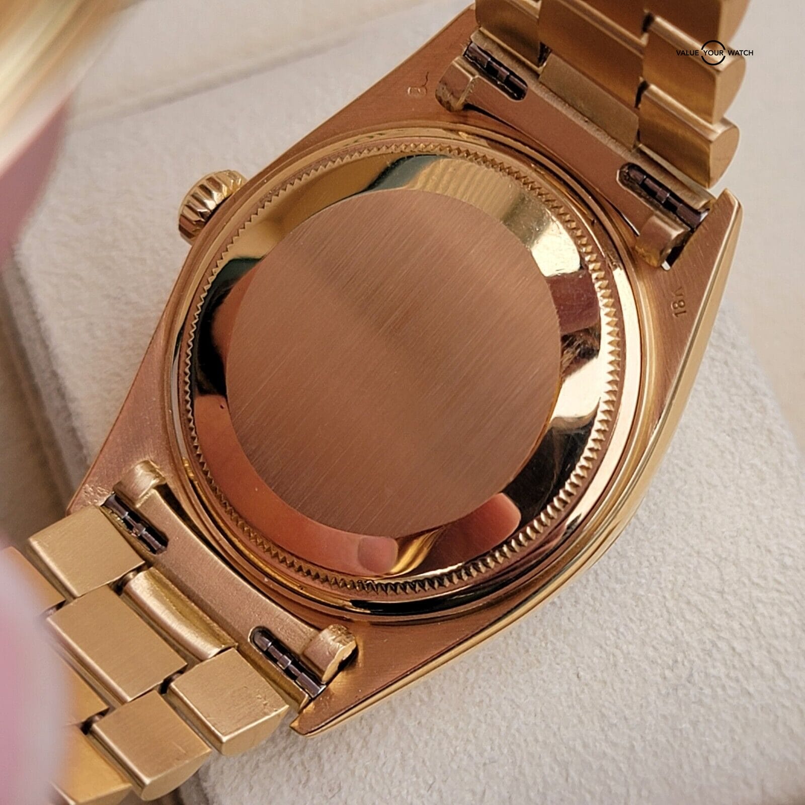 Rolex Day-Date 1803 Gold President With Blue Dial! Vintage 1970 - Image 5