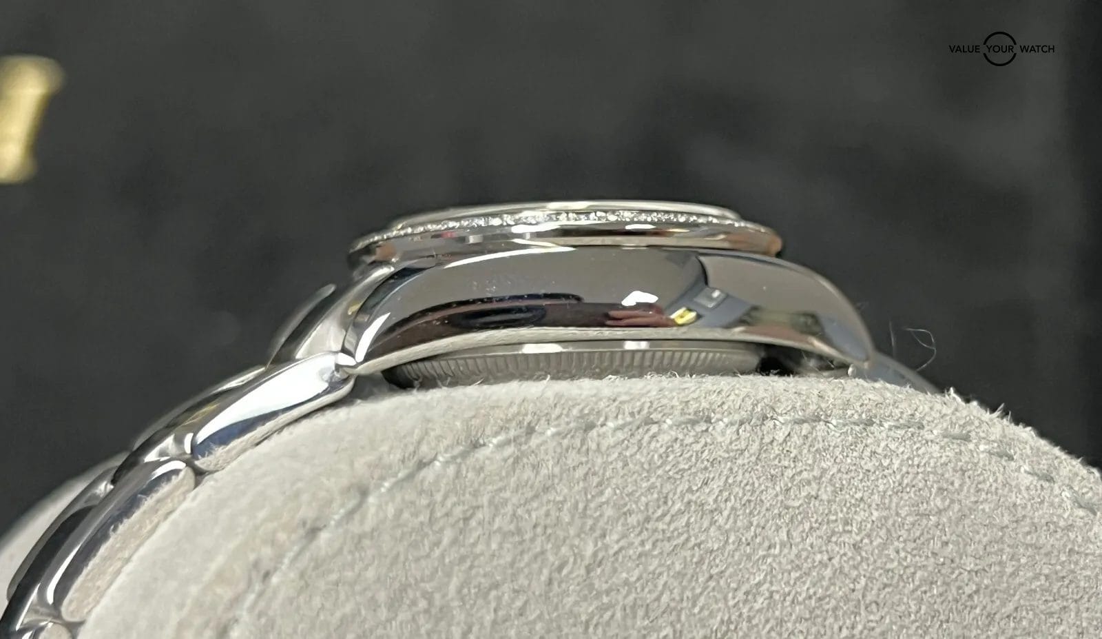 Rolex Lady Datejust 26mm 179384 Pink Dial FACTORY Diamond Bezel BOXES/PAPERS! - Image 7