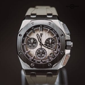 Audemars Piguet Royal Oak Offshore Chronograph Smoked/Taupe Dial (43mm, 26420SO.OO.A600CA.01) — FULL SET