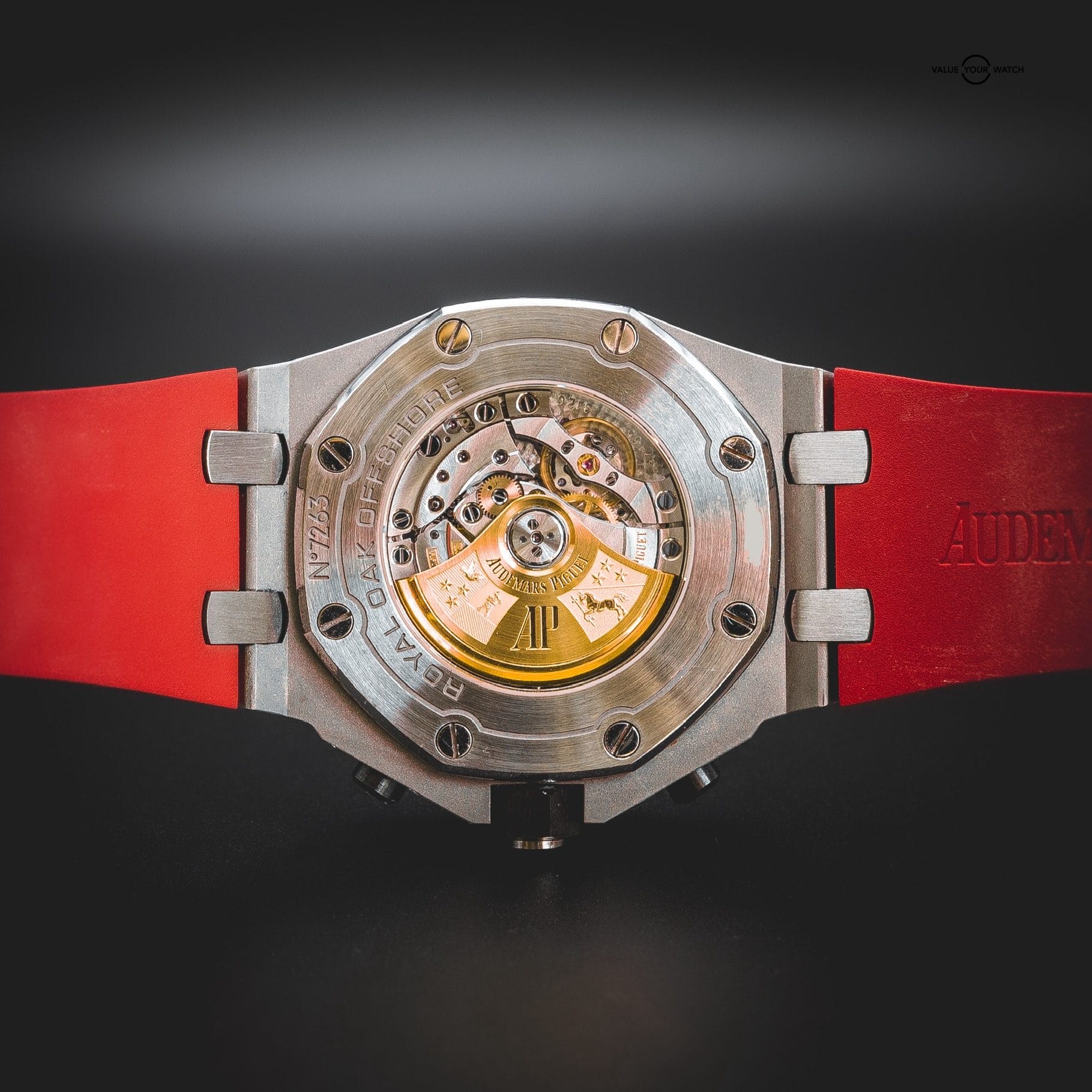 Audemars Piguet Royal Oak Offshore Chronograph “Vampire” Black/Red Dial Steel (42mm, 26470ST.OO.A101CR.01) - Image 9