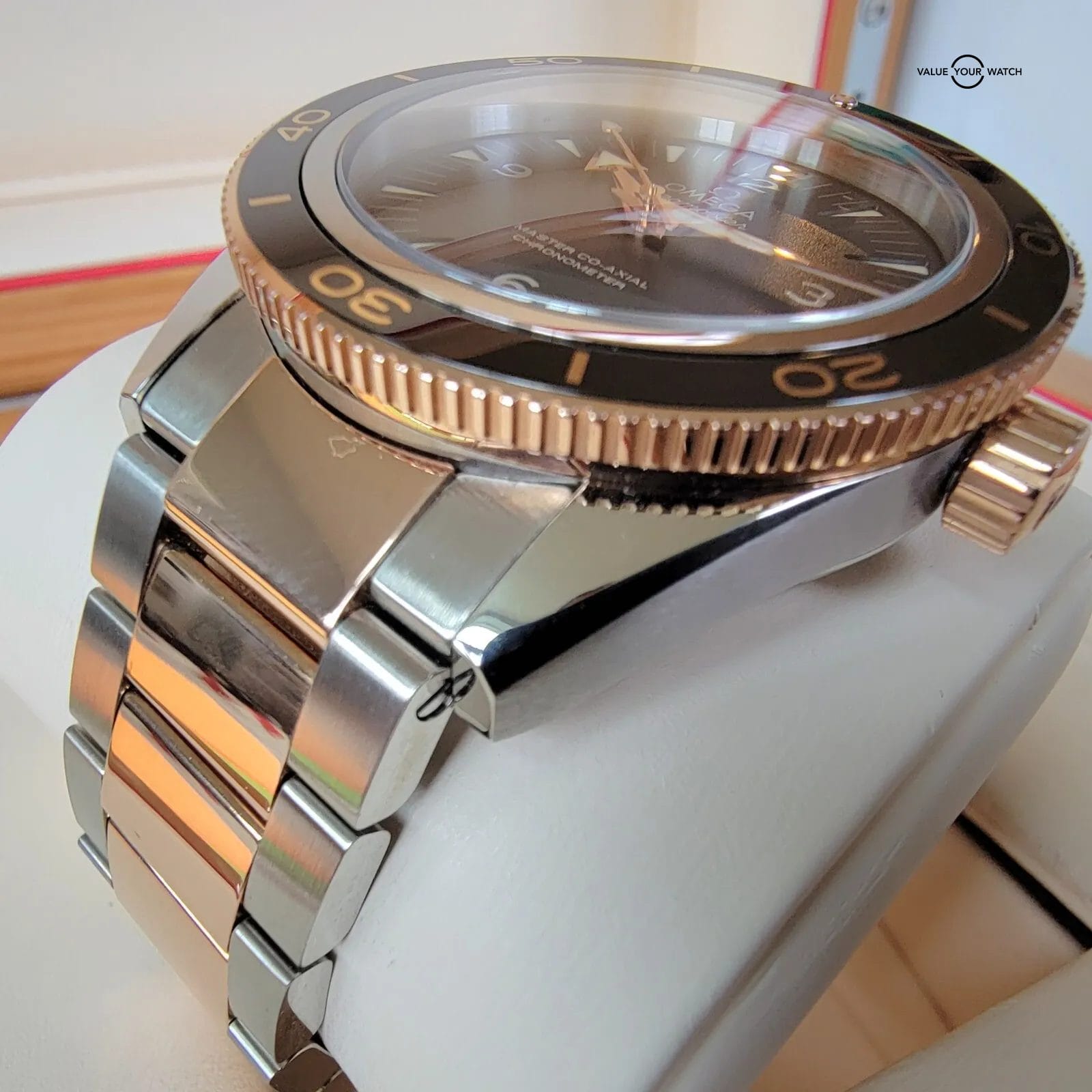 OMEGA Seamaster 300 Two Tone 18k Rose Gold and Steel Full Set! - Image 4