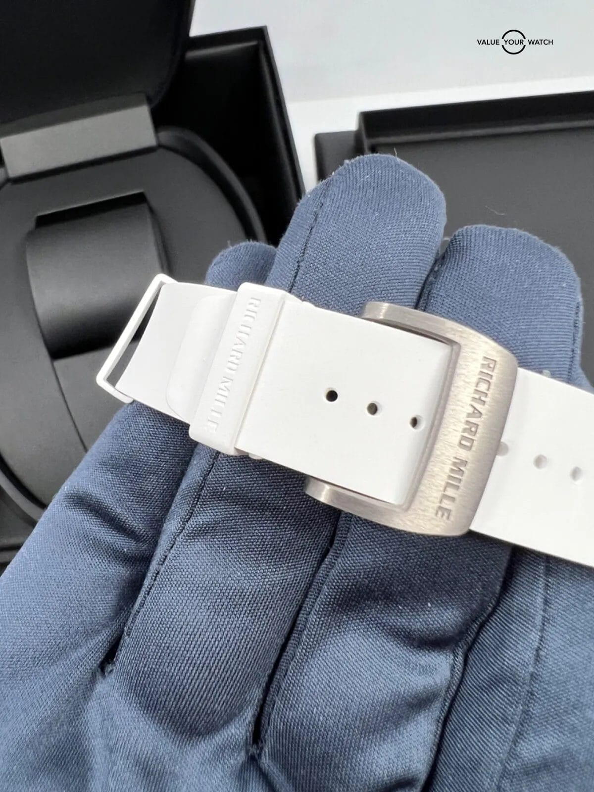 IN STOCK 2021 True Unworn 72-01 Titanium Lifestyle Chronograph On White Rubber - Image 6