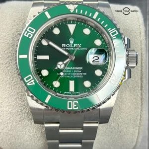 2020 Rolex Submariner “HULK” 116610LV Stainless Steel 40mm BOXES/PAPERS!