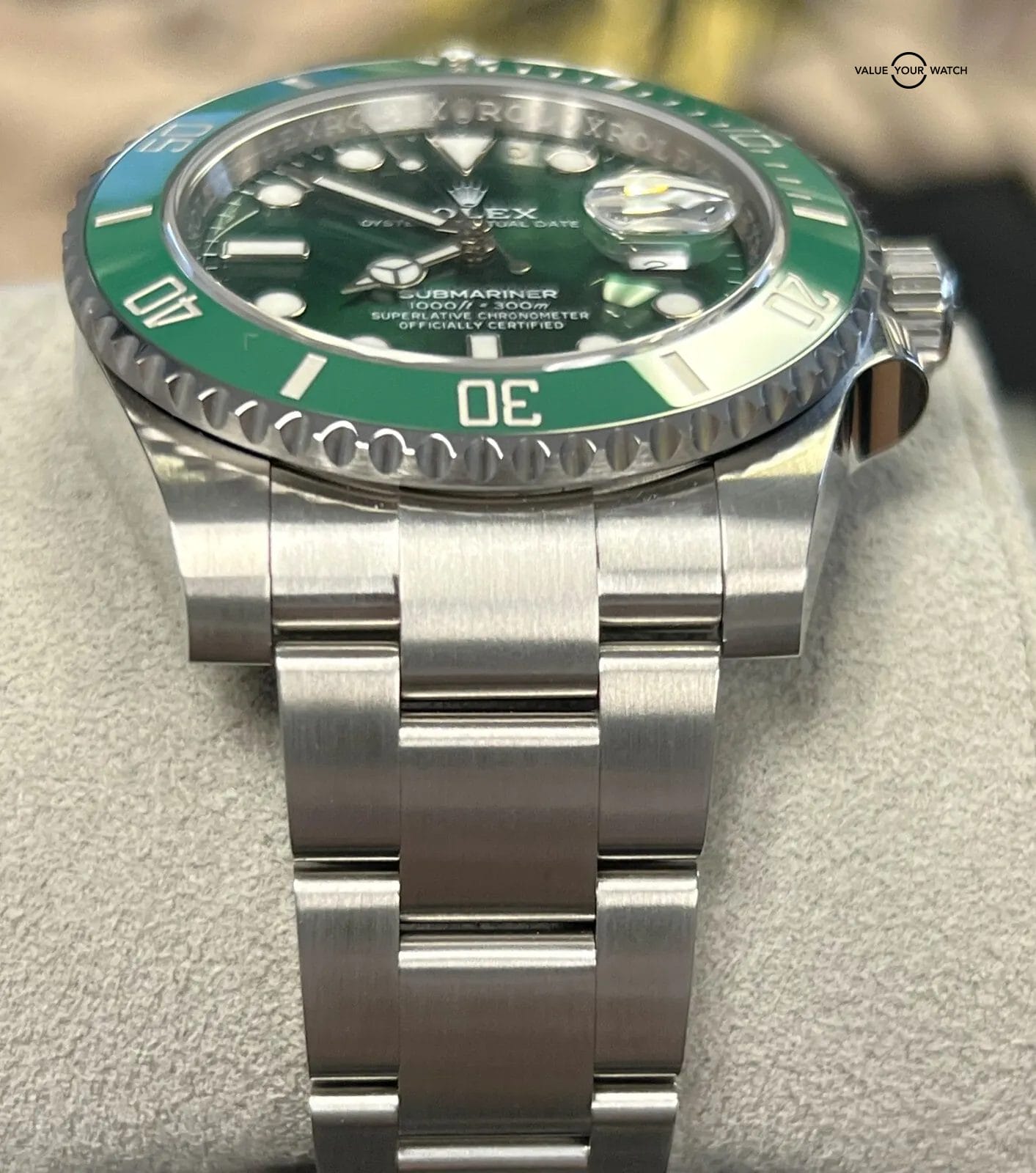 2020 Rolex Submariner “HULK” 116610LV Stainless Steel 40mm BOXES/PAPERS! - Image 8