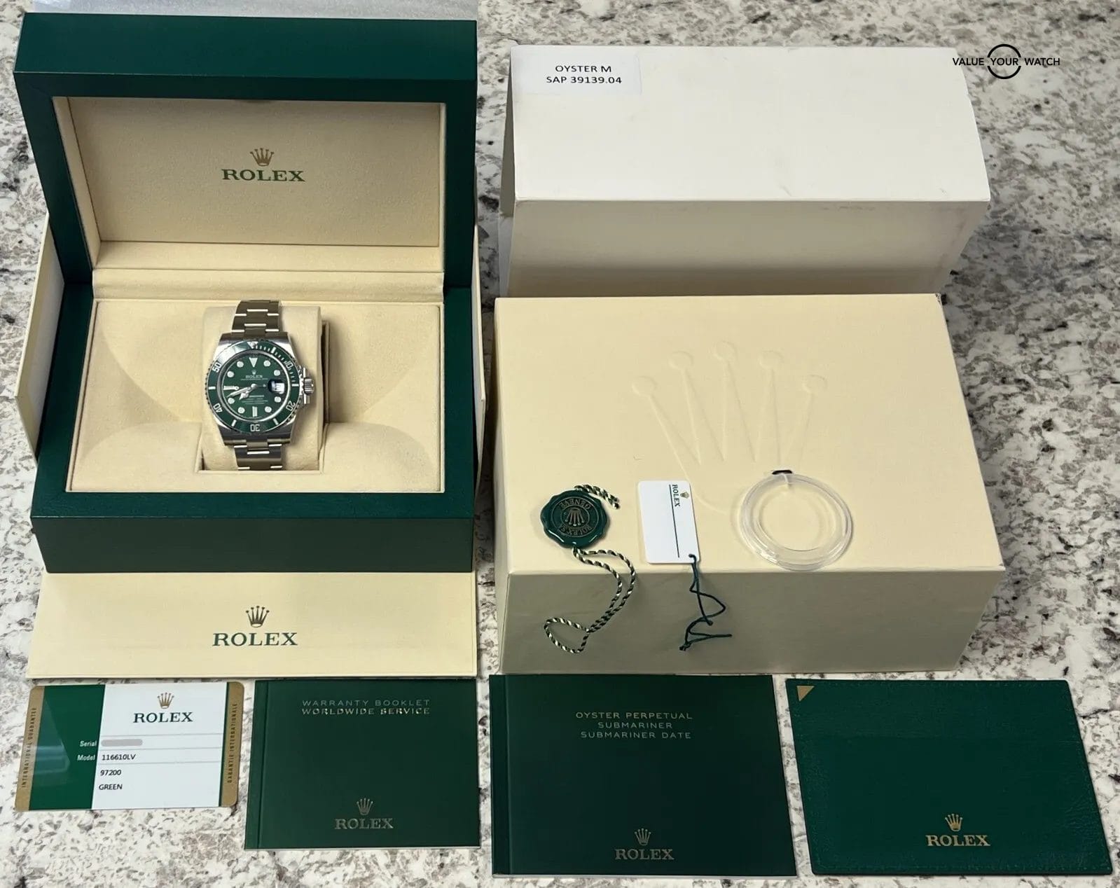 2020 Rolex Submariner “HULK” 116610LV Stainless Steel 40mm BOXES/PAPERS! - Image 13