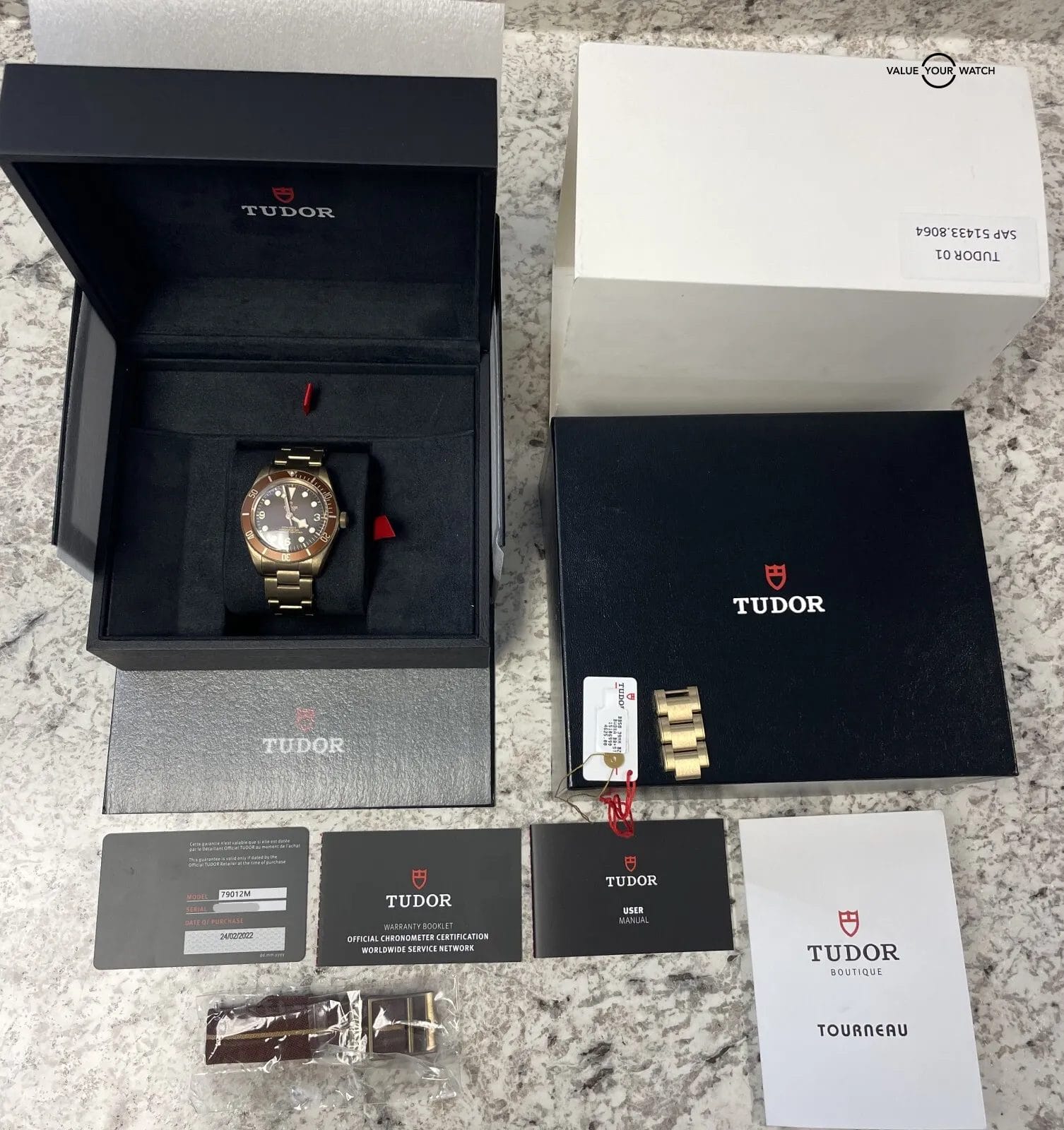 Tudor Black Bay 58 Bronze 79012M Boutique Edition 39mm BOXES/PAPERS! - Image 14