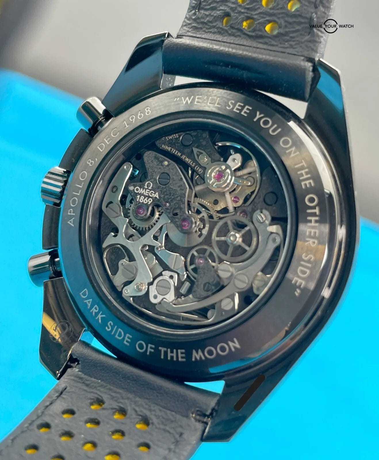 2023 Omega Speedmaster Apollo 8 Dark Side of the Moon 44mm BOXES/PAPERS! - Image 4