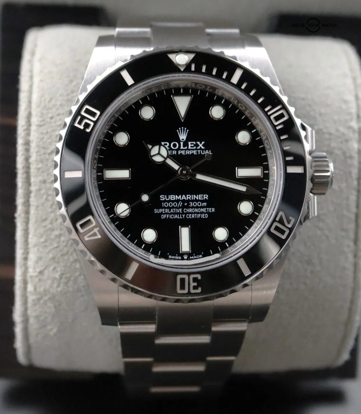 2023 Rolex Submariner No Date 41mm 124060 Stainless Steel Black Dial BOXES/PAPER - Image 6
