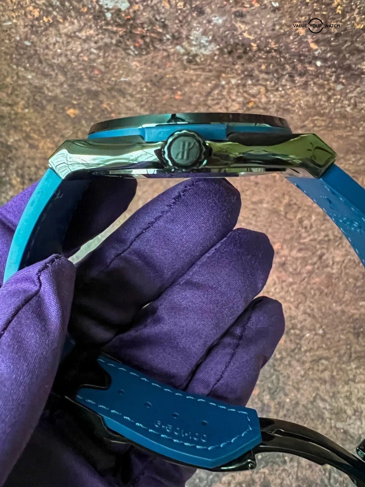 π₯ Hublot Classic Fusion 45mm Blue Dial Black Ceramic Case - 511.CM.7170.LR π₯ - Image 12