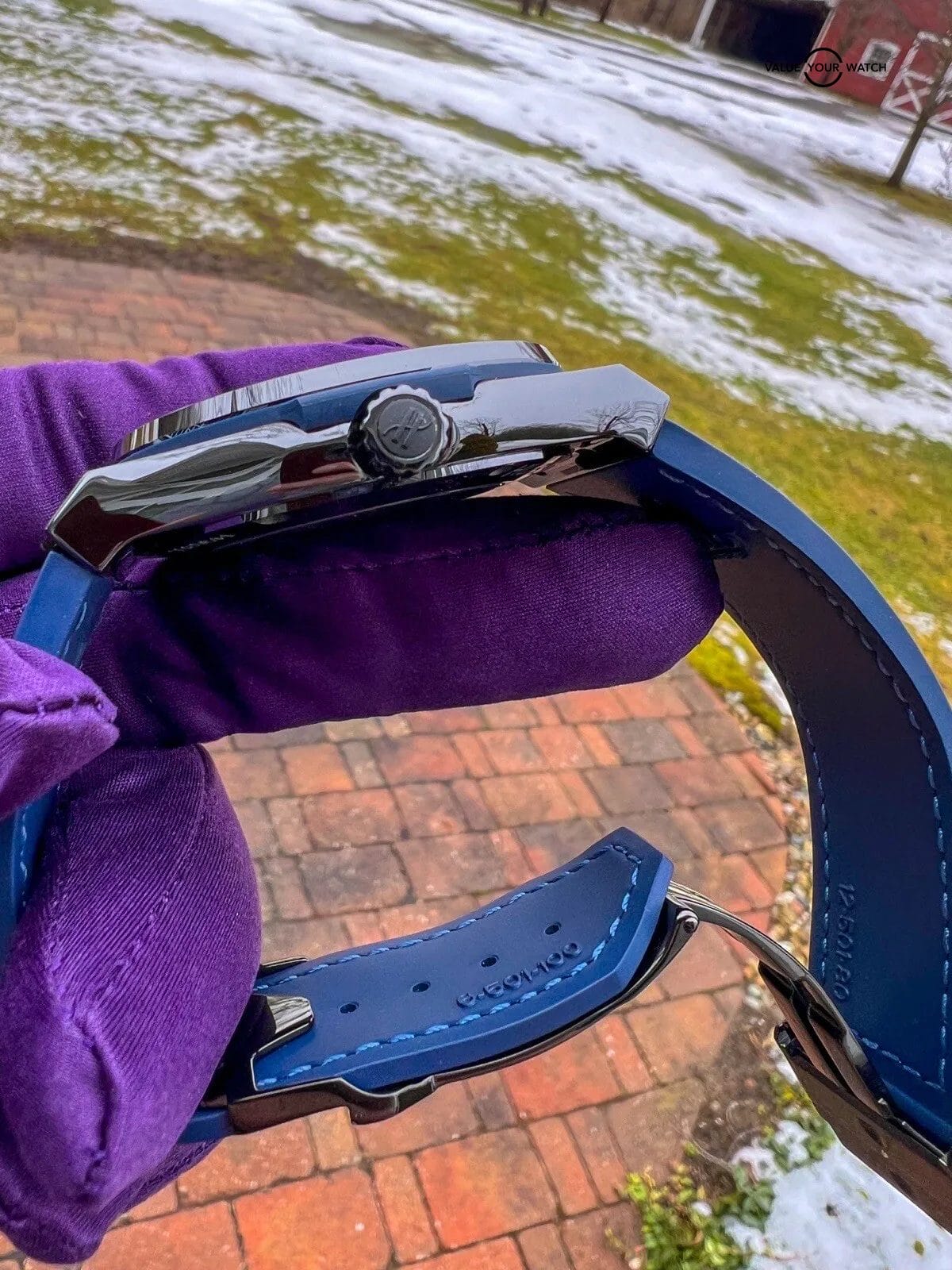 π₯ Hublot Classic Fusion 45mm Blue Dial Black Ceramic Case - 511.CM.7170.LR π₯ - Image 15