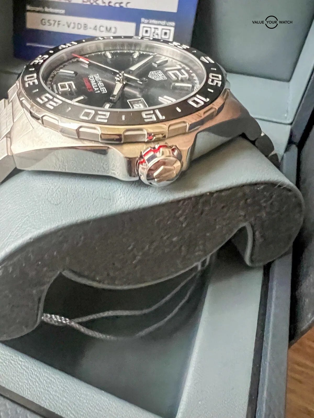 π₯ TAG Heuer Formula 1 Gray Dial Automatic Calibre 5 Watch - WAZ2011.BA0842 π₯ - Image 10