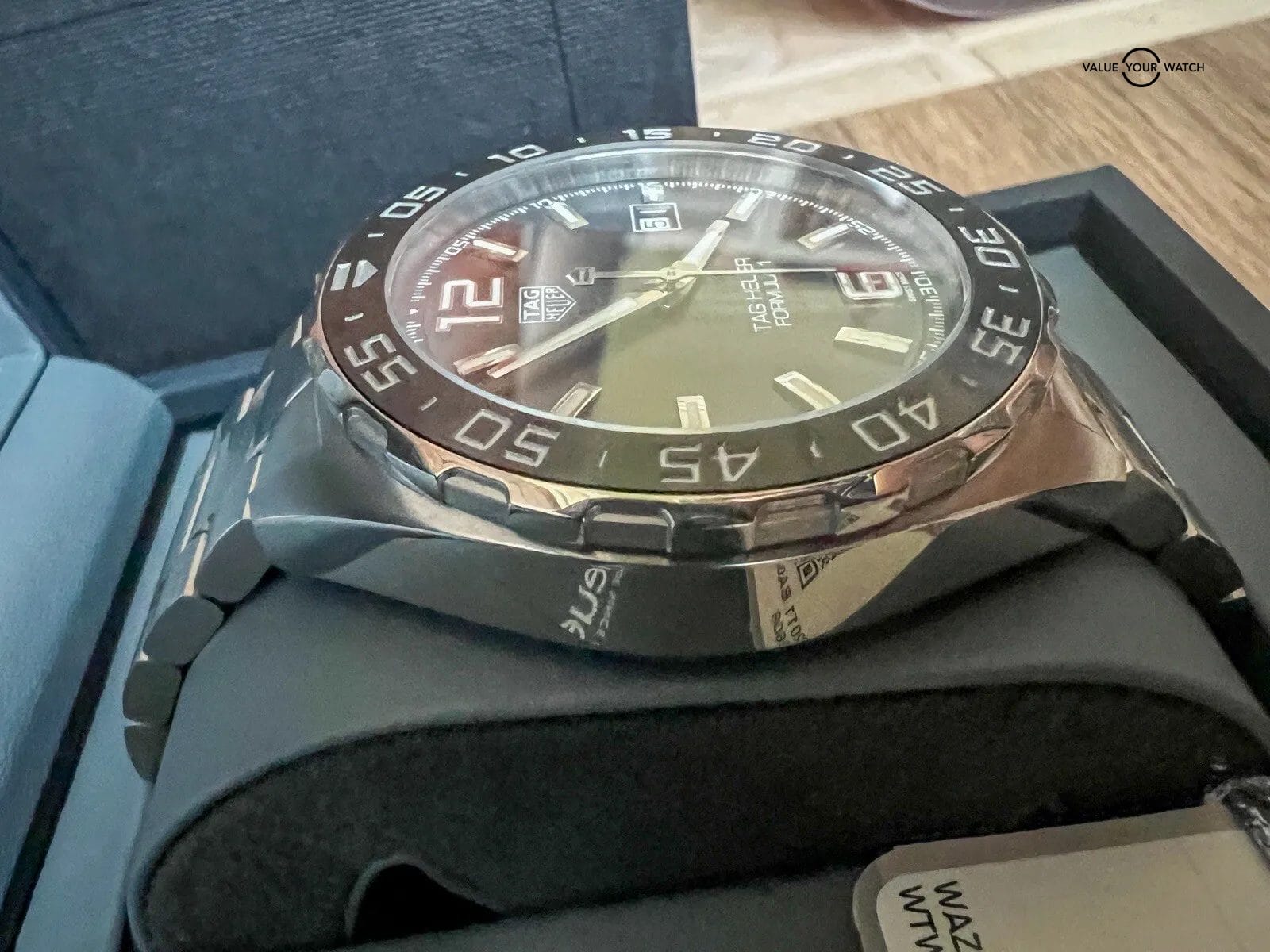 π₯ TAG Heuer Formula 1 Gray Dial Automatic Calibre 5 Watch - WAZ2011.BA0842 π₯ - Image 11