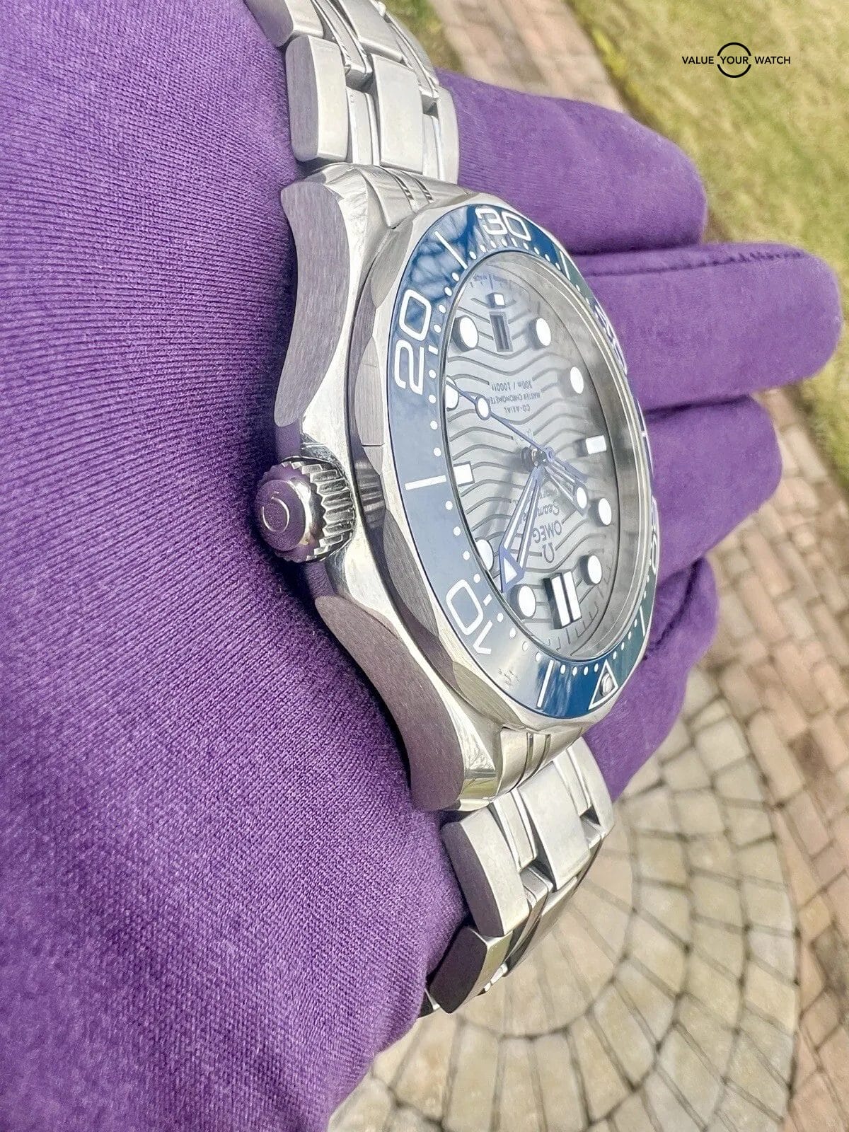 π₯ OMEGA Seamaster Gray/Blue Automatic 42mm Full Set - 210.30.42.20.06.001 π₯ - Image 10