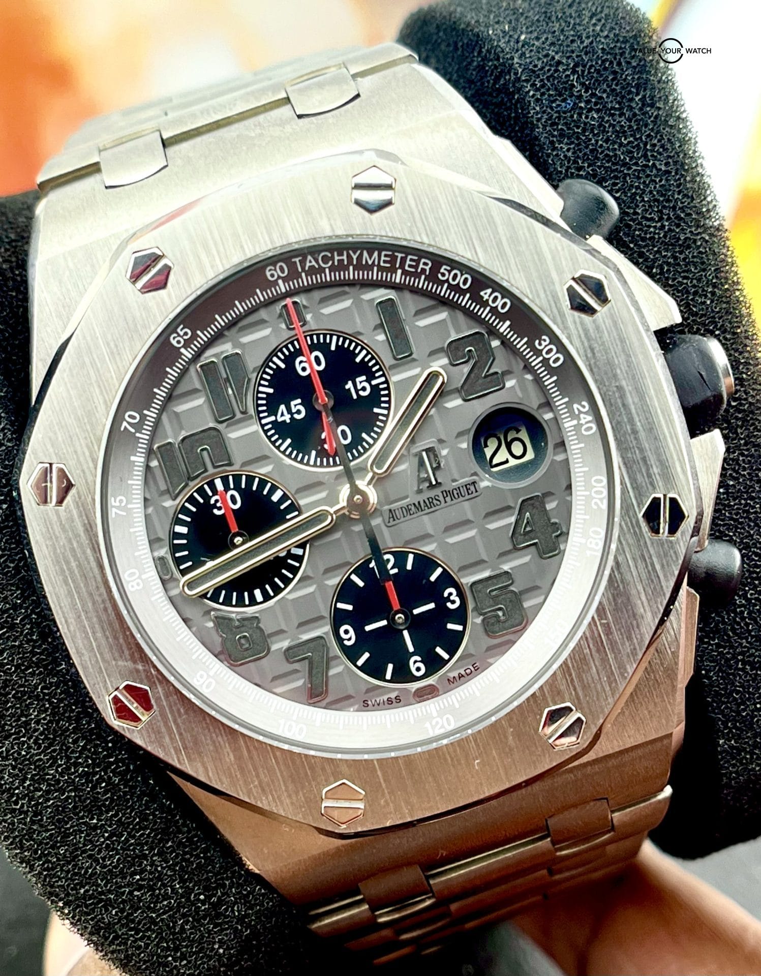 AP Titanium 26170TI with Bracelet *box+papers*