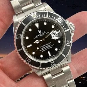 1997 Rolex Submariner Date 16610 Full Collector Set. Serviced!