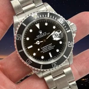 1997 Rolex Submariner Date 16610 Full Collector Set. Serviced!