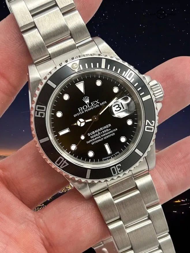 1997 Rolex Submariner Date 16610 Full Collector Set. Serviced!
