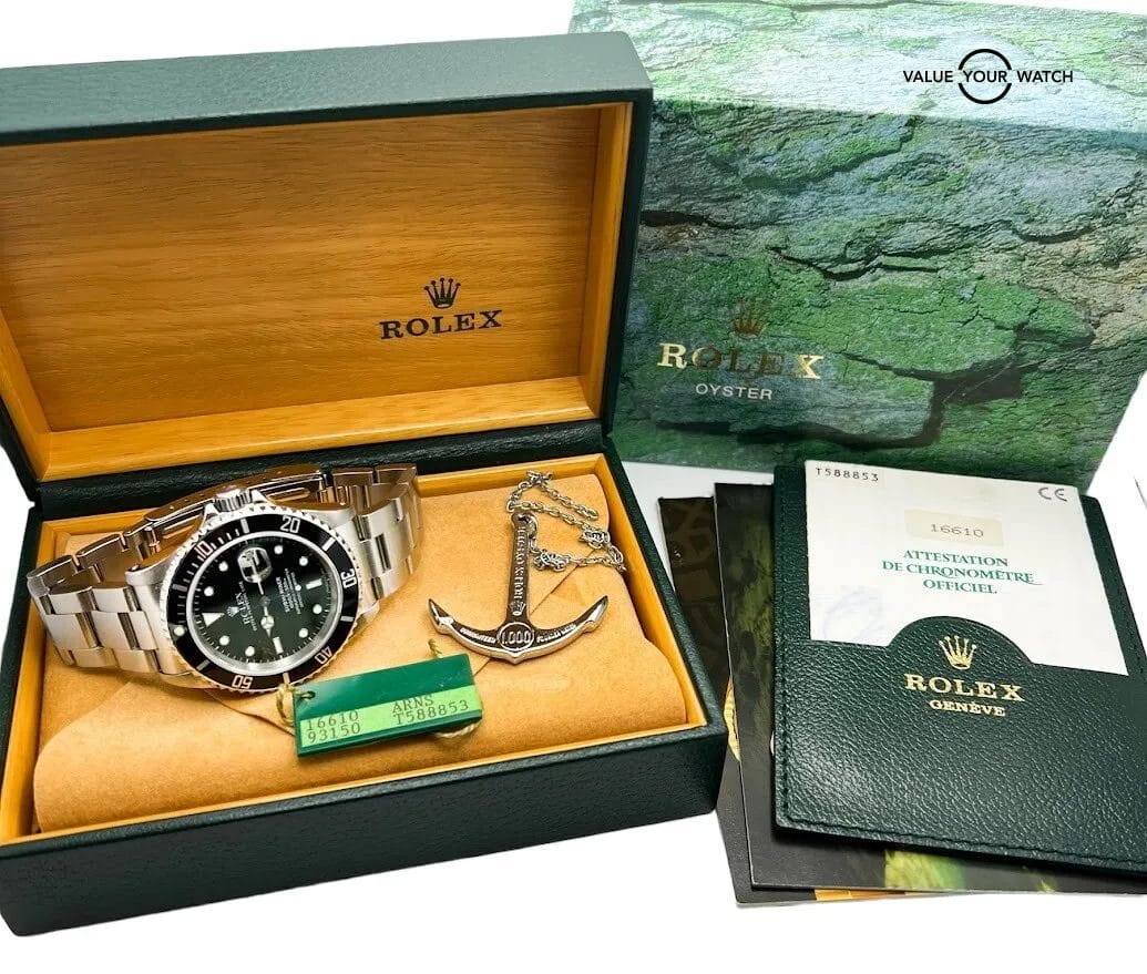 1997 Rolex Submariner Date 16610 Full Collector Set. Serviced! - Image 7