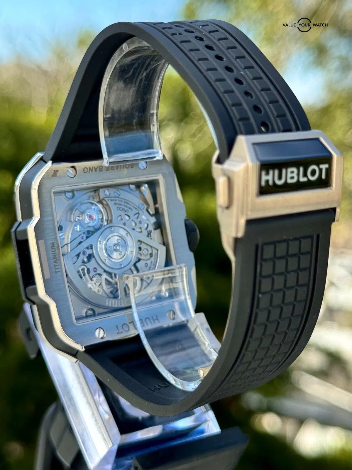 Hublot 42mm Square Bang Titanium & Ceramic - 2022 Full Set - Image 4