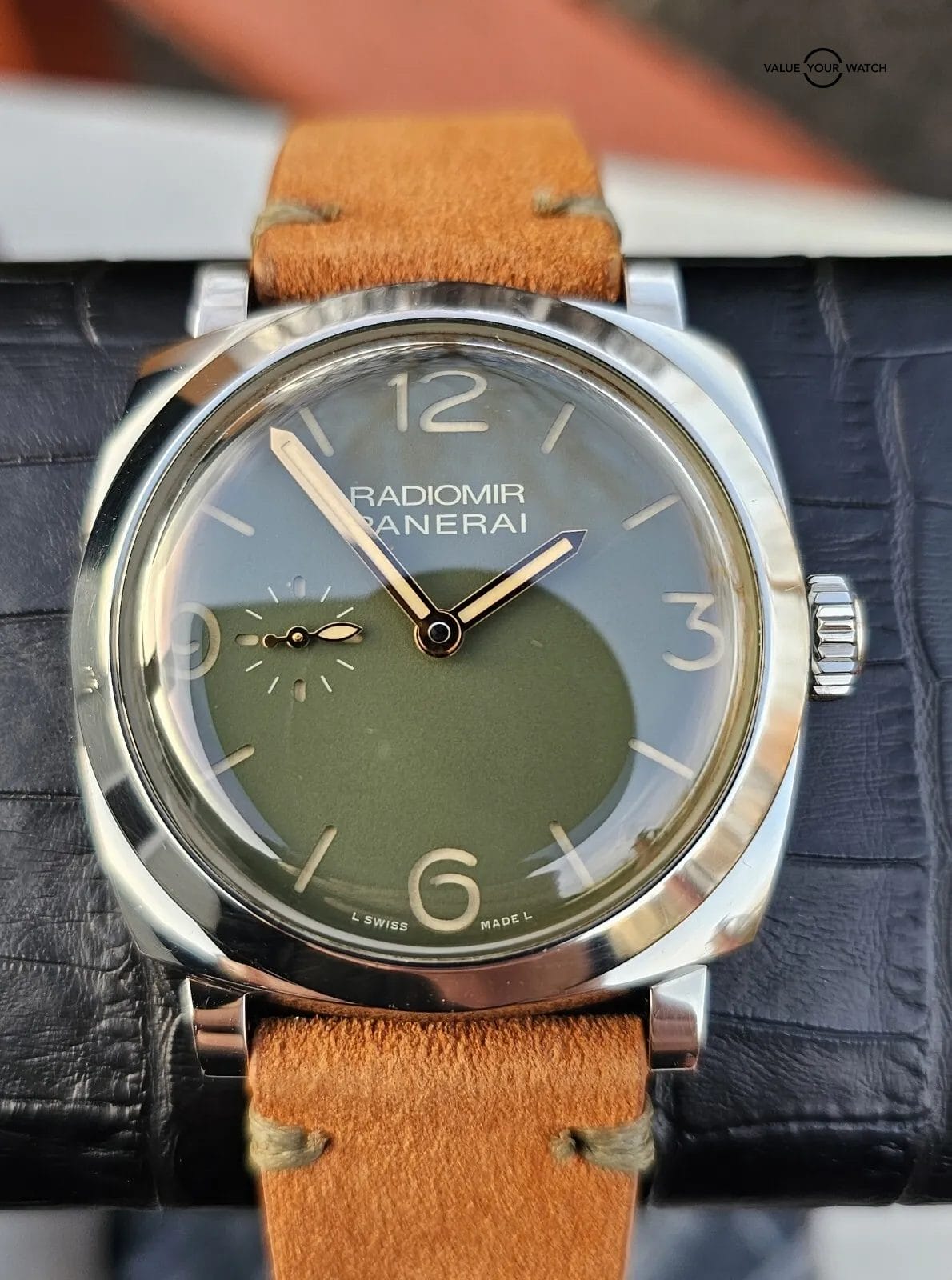 Panerai radiomir green dial clearance