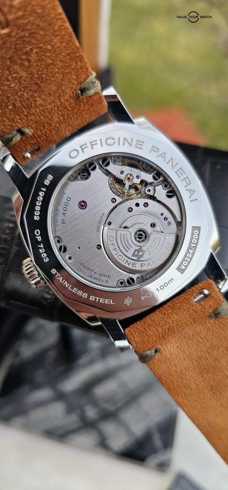 Panerai Radiomir 995 Green Matte PAM00995 Limited EDITION #353/1000 & Ex Straps - Image 8