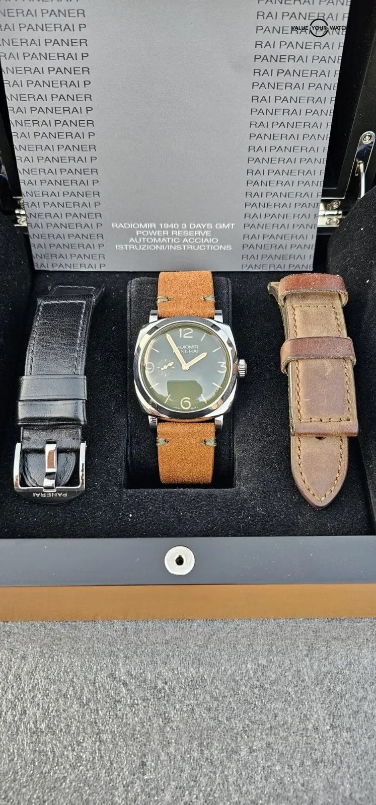 Panerai Radiomir 995 Green Matte PAM00995 Limited EDITION #353/1000 & Ex Straps - Image 9