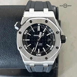 Audemars Piguet Royal Oak Offshore Steel Watch, Preowned – 15710ST