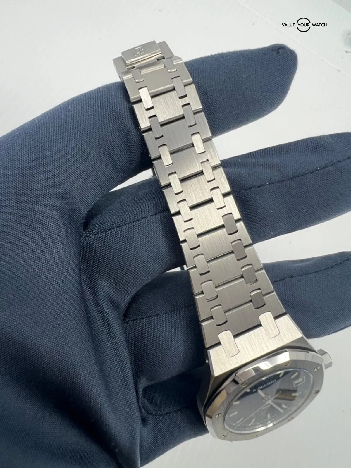 Mint 2023 Factory Serviced 2002 Blue Dial Audemars Piguet AP Royal Oak 14790st - Image 6