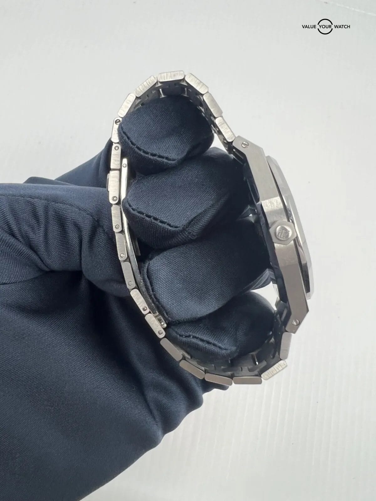 Mint 2023 Factory Serviced 2002 Blue Dial Audemars Piguet AP Royal Oak 14790st - Image 9