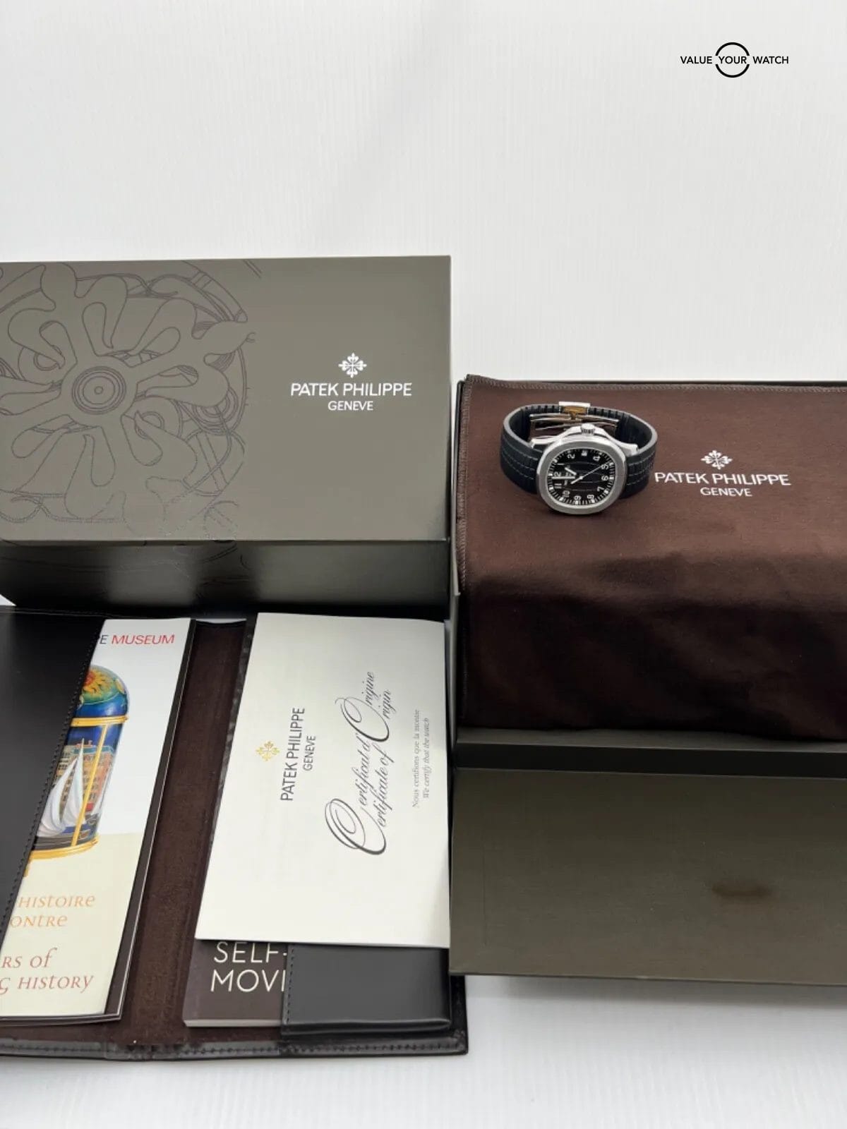 Mint 2015 Complete Set 5167a Steel Patek Philippe Aquanaut on Strap and Buckle - Image 3