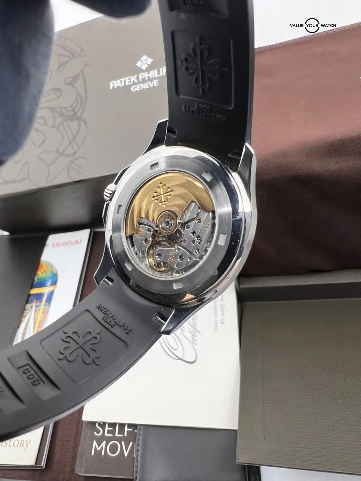 Mint 2015 Complete Set 5167a Steel Patek Philippe Aquanaut on Strap and Buckle - Image 7