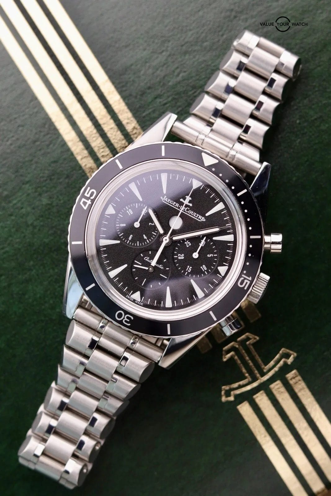 Jaeger Lecoultre Deepsea Tribute Q2068570 Box And Papers Excellent Condition