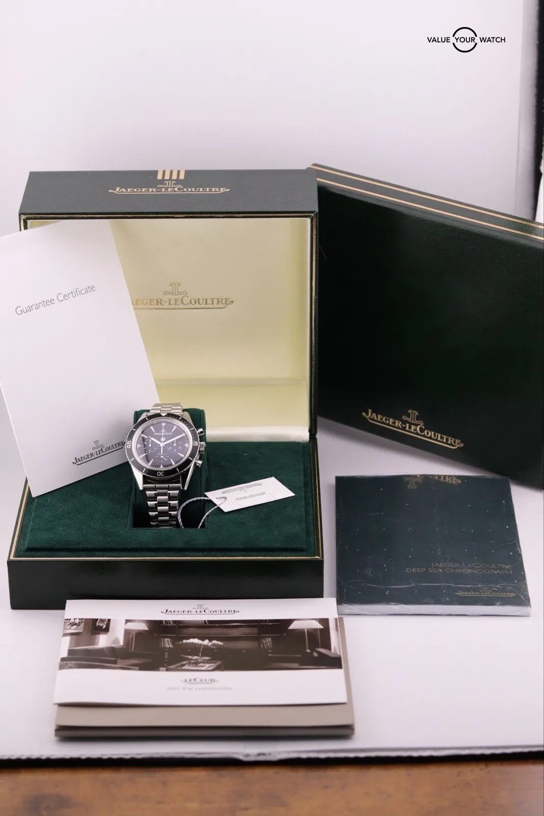 Jaeger Lecoultre Deepsea Tribute Q2068570 Box And Papers Excellent Condition - Image 10