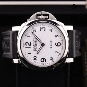 Panerai Luminor Base 8 Days White 44mm Watch - PAM00561 - Box + Papers