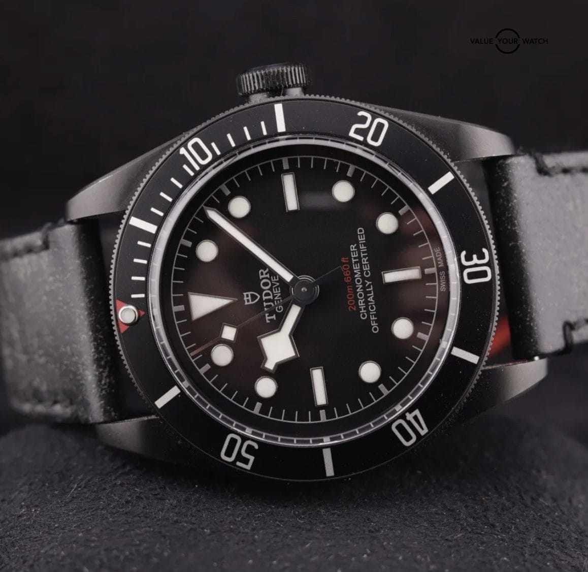 2013 Tudor Black Bay Dark 41mm Steel Black Dial Mens Automatic Watch 79230DK B+P - Image 8