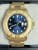 Rolex Yacht-Master 18K Yellow Gold 40mm 16628 Blue Dial Boxes/Papers!